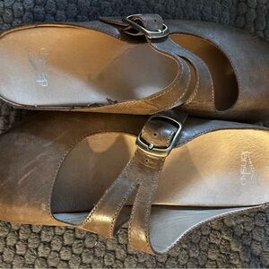 Dansko Brown Clogs